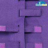  Giáo cụ Montessori - Khung dạy kỹ năng cài khóa dán Velcro  - Velcro Dressing Frame 