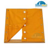  Giáo cụ Montessori - Khung dạy kỹ năng cài khuy nhỏ -  Small Buttons Dressing Frame 