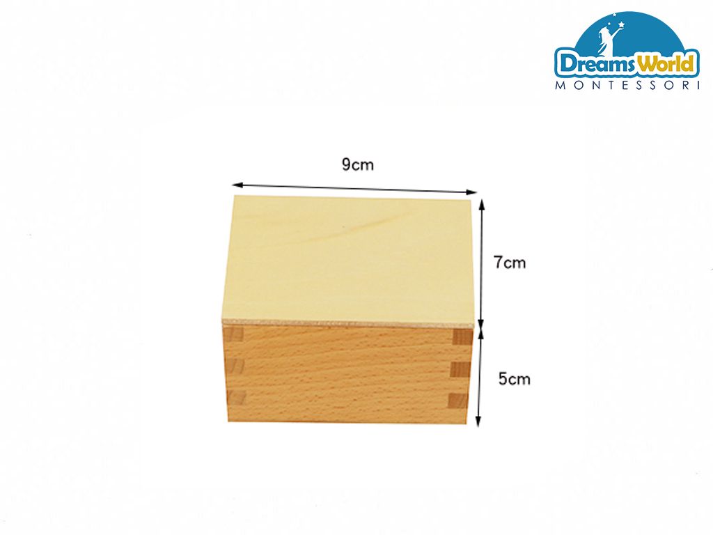  Giáo cụ Montessori - Hộp màu số 1(Pvc Color Tablets - 1st Box) 