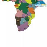  Giáo Cụ Montessori - Ghép bản đồ châu Phi - Puzzle Map of Africa 