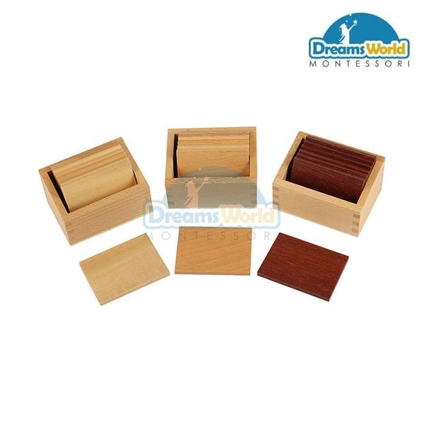  Giáo Cụ Montessori -  Hộp phân biệt trọng lượng - Baric Tablets with Box 