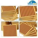  Giáo Cụ Montessori - 45 khối gỗ 100 - 45 Wooden Hundred Squares 