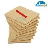  Giáo Cụ Montessori - Bộ thẻ dùng để kết hợp với gậy số - Wooden number tablets for numerical rods 