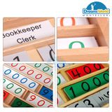  Giáo Cụ Montessori - Trò chơi ngân hàng - Bank Game 