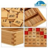  Giáo Cụ Montessori - Bảng pytago - Pythagoras Board 