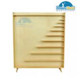  Giáo Cụ Montessori - Tủ đựng hạt các chuỗi hạt màu - Cabinet For Complete Bead Material 