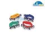  Giáo cụ Montessori -  Chuông Đeo Tay Vải Loại 4 Chuông - Fabric Wrist Bells Type 4 Bells 