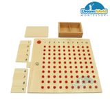 Bảng học phép tính nhân Montessori - Multiplication Bead Board 