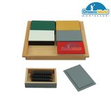  Giáo Cụ Montessori - Trò chơi con rắn cơ bản - Elementrary Negative Snake Game 