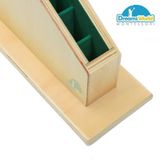  Giáo Cụ Montessori -  Kệ đựng gậy đỏ, gậy số - Stand for Long Red Rods 