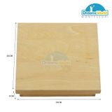  Giáo Cụ Montessori -  Đế của hình khối - Geometric Solids Bases with Box 