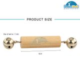  Giáo Cụ Montessori - Ống chuông nhỏ 2 đầu - Sound box with bell 