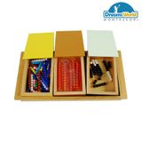  Giáo Cụ Montessori - Phép tính  nhân trò chơi con rắn - Multiplication Snake Game 