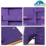  Giáo cụ Montessori - Khung dạy kỹ năng cài khóa dán Velcro  - Velcro Dressing Frame 