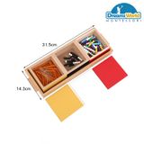 Giáo Cụ Montessori - Phép tính cộng trò chơi con rắn - Addition Snake Game 