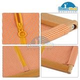  Giáo Cụ Montessori - Khung vải có khóa kéo - Infant Toddler Dressing Frame: Large Zipper 