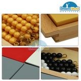  Giáo Cụ Montessori - Trò chơi con rắn cơ bản - Elementrary Negative Snake Game 