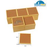  Giáo Cụ Montessori - 45 khối gỗ 100 - 45 Wooden Hundred Squares 
