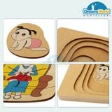  Giáo cụ Montessori - Vòng đời của con gái - Development of Woman 