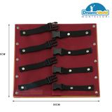  Giáo cụ Montessori - Khung dạy kỹ năng sử dụng dây nút khóa  - Shoe Button Dressing Frame 