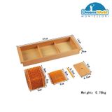  Giáo Cụ Montessori - Giới thiệu về số lượng thập phân với khay - Introduction to Decimal Quantity with Trays 