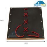  Giáo cụ Montessori - Khung dậy kỹ năng buộc dây giầy  - Shoe Lacing Dressing Frame 