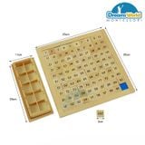  Giáo Cụ Montessori - Bảng 100  - Hundred Board 