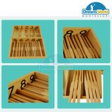  Giáo Cụ Montessori - Hộp 45 que tính  - Spindle Box With 45 Spindles 