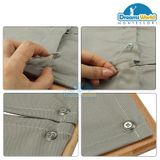  Giáo cụ Montessori - Khung dạy kỹ năng sử dụng kim băng  - Safety Pins Dressing Frame 