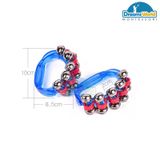  Giáo Cụ Montessori -  Lục lạc cầm tay bằng nhựa - Bell nhựa 