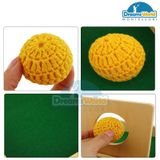  Giáo Cụ Montessori - Luồn quả bóng len - Imbucare board with Kint ball 