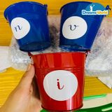  Giáo cụ Montessori - Xô âm viết thường - Sound bucket for lowercase letters 