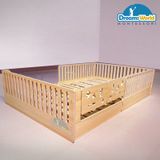  Giường lắp ghép Montessori  - Montessori pre-assembled bed 
