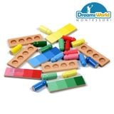  Giáo cụ Montessori - Bảng phân loại các cặp màu tương đồng - COLOR RESEMBLANCE SORTING TASK 
