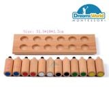  Giáo Cụ Montessori - Phân biệt áp lực bằng tay - Pressure Exercises 