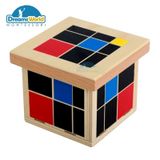  Giáo Cụ Montessori - Tam Thức - Trinomial Cube 