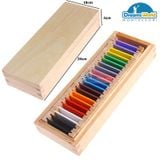  Giáo cụ Montessori - Hộp màu số 2 - Pvc Color Tablets - 2st Box 