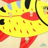  Giáo cụ Montessori - Tranh ghép sinh học hình con cá - Fish puzzle 