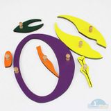  Giáo cụ Montessori - Tranh ghép sinh học hình hạt mầm - Seed Puzzle 