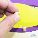  Giáo cụ Montessori - Tranh ghép sinh học hình hạt mầm - Seed Puzzle 