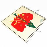  Giáo cụ Montessori - Tranh ghép sinh học hình hoa - Flower puzzle 