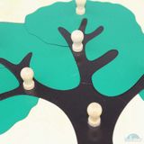  Giáo cụ Montessori - Tranh Ghép Sinh Học Hình Cây - Tree Puzzle 