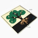  Giáo cụ Montessori - Tranh Ghép Sinh Học Hình Cây - Tree Puzzle 
