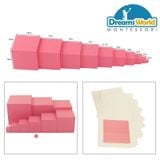  Giáo Cụ Montessori - Tháp hồng - Pink Tower 