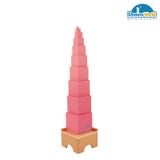  Giáo Cụ Montessori - Tháp hồng - Pink Tower 