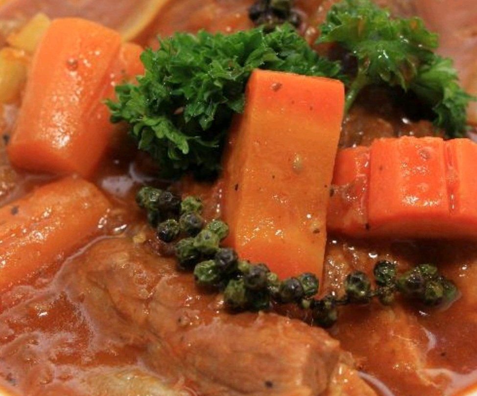  Bò Nấu Tiêu Xanh 