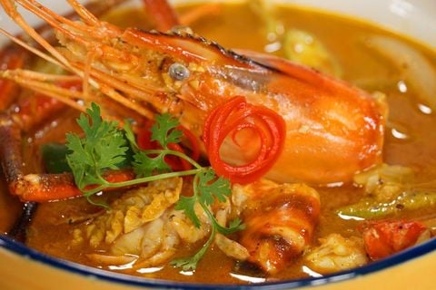  Cà Ri Tôm Ấn Độ 