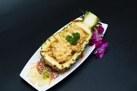  Tôm Sốt Mayonnaise Trái Thơm 