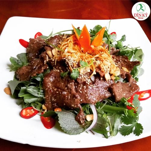  Gòi Bò Nướng Mè 