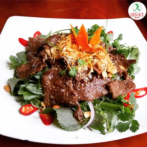  Gòi Bò Nướng Mè 